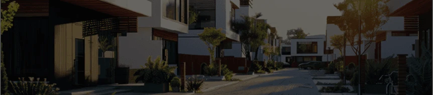 شارع سكني في مشروع رابية الغد